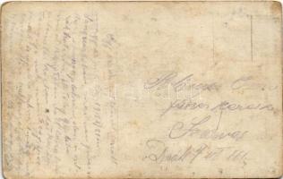 1918 Lezuhant osztrák-magyar pilóta repülőgépének roncsai / WWI Austro-Hungarian K.u.K. military, wr...