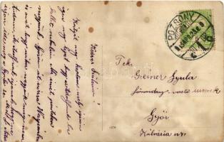 1915 Pozsony, Pressburg, Bratislava; Osztrák-magyar katonák csoportja gépfegyverrel / WWI Austro-Hun...