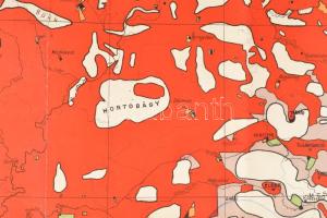 1919 Magyarország néprajzi térképe a népsűrűség alapján, az 1910. évi népszámlás alapján, szerk.: gr...