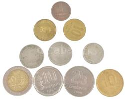 Argentína 1928-1999. 1c-10P (10xklf) T:2-3 Argentina 1928-1999. 1 Centavo - 10 Pesos (10xdiff) C:XF-F