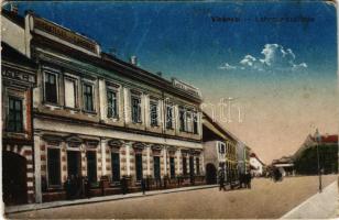 1917 Vinkovce, Vinkovci; Svratiste / Lehrner szálloda. Vasúti levelezőlapárusítás 8825. / hotel (EK)
