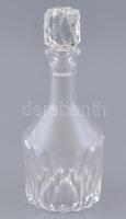 Ólomkristály likőrös palack, hibátlan, m: 26 cm