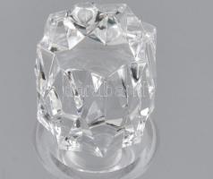 Ólomkristály likőrös palack, hibátlan, m: 26 cm