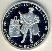 Portugália 1995. 200Esc Ag "Melaka-Alfons de Albuquerque-Flor de la Mar hajó" T:PP Csak 13...