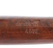 3 db fa pipa, jelzettek, h: 14 - 15 cm