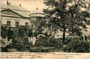 1910 Nagymihály, Michalovce; Gróf Sztáray Sándor kastélya / castle (EB)