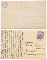 4 db RÉGI osztrák-magyar katonai fotó / 4 pre-1945 Austro-Hungarian K.u.k. military photos