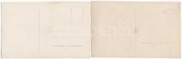 4 db RÉGI osztrák-magyar katonai fotó / 4 pre-1945 Austro-Hungarian K.u.k. military photos