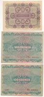 Ausztria 1922. 20K + 100K (2x) T:III
Austria 1922. 20 Corona + 100 Corona (2x) C:F