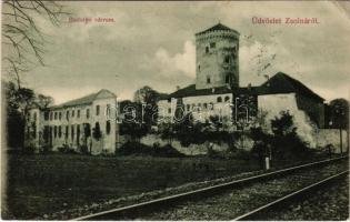 1906 Zsolna, Sillein, Zilina; Budatin várrom. Biel és Jellinek kiadása / Budatínsky hrad / castle ruins (EK)