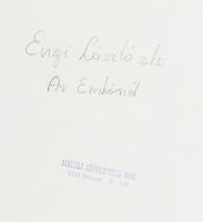 Engi László: Az Emkénél, hátoldalon jelzett és feliratozott fotó, Magyar Néphadsereg bélyegzőjével, ...