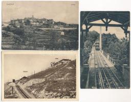 45 db RÉGI külföldi város képeslap vegyes minőségben / 45 pre-1945 European town-view postcards in m...