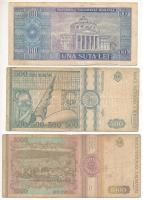Románia 1966-1999. 100L-5000L (6xklf) T:III,III-
Romania 1966-1999. 100 Lei - 5000 Lei (6xdiff) C:F...