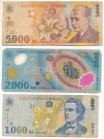 Románia 1966-1999. 100L-5000L (6xklf) T:III,III-
Romania 1966-1999. 100 Lei - 5000 Lei (6xdiff) C:F...
