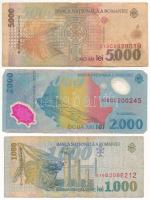 Románia 1966-1999. 100L-5000L (6xklf) T:III,III-
Romania 1966-1999. 100 Lei - 5000 Lei (6xdiff) C:F...