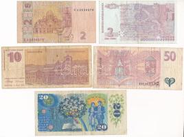 5xklf külföldi bankjegyből álló tétel T:III,III-
5xdiff foreign banknote lot C:F,VG