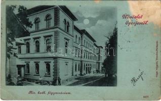 1900 Eperjes, Presov; Kir. katolikus főgimnázium / grammar school (EB)