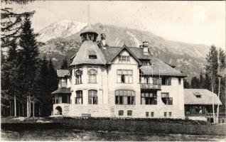 1910 Újtátrafüred, Neu-Schmecks, Novy Smokovec (Magas-Tátra, Vysoké Tatry); szálló, villa / hotel (EK)