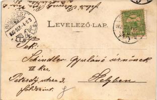 1902 Nagybánya, Baia Mare; A veresvizi aranybánya bejárata, a kereszthegyi bánya bejárata, Lobkovitz...