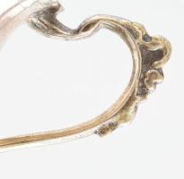 Jelzett alpakka teás, kávés kiöntő, tejkiöntő, cukortartó