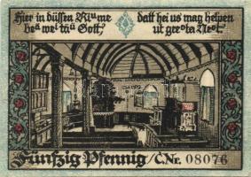 Német Birodalom / Weimari Köztársaság / Eisbergen 1921. 25Pf + 50Pf(2x) + 1M 4klf db, teljes sor T:I