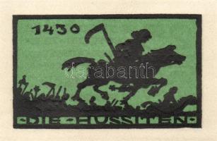 Német Birodalom / Weimari Köztársaság / Ansbach 1921. 25Pf(7x) + 75Pf(7x) összesen 14klf db, teljes ...