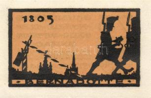 Német Birodalom / Weimari Köztársaság / Ansbach 1921. 25Pf(7x) + 75Pf(7x) összesen 14klf db, teljes ...