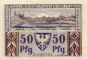 Német Birodalom / Weimari Köztársaság / Arnsberg 1921. 50Pf + 1M + 2M 3klf db, teljes sor T:I