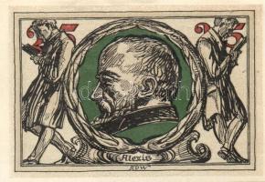 Német Birodalom / Weimari Köztársaság / Arnstadt 1921. 25Pf(6x) 6klf db, teljes sor T:I