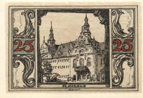 Német Birodalom / Weimari Köztársaság / Arnstadt 1921. 25Pf(6x) 6klf db, teljes sor T:I