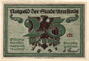 Német Birodalom / Weimari Köztársaság / Arnstadt 1921. 25Pf(6x) 6klf db, teljes sor T:I