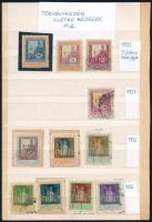 1922-1926 11 db törvénykezési illetékbélyeg