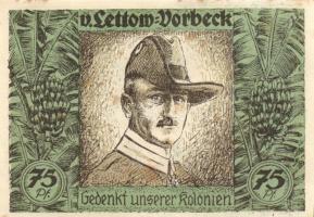 Német Birodalom / Weimari Köztársaság / Berlin 1921. 75Pf(6x) 6klf db, teljes sor T:I