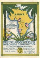 Német Birodalom / Weimari Köztársaság / Berlin 1921. 75Pf(6x) 6klf db, teljes sor T:I