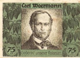 Német Birodalom / Weimari Köztársaság / Berlin 1921. 75Pf(6x) 6klf db, teljes sor T:I