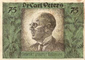 Német Birodalom / Weimari Köztársaság / Berlin 1921. 75Pf(6x) 6klf db, teljes sor T:I