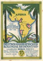 Német Birodalom / Weimari Köztársaság / Berlin 1921. 75Pf(6x) 6klf db, teljes sor T:I