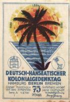 Német Birodalom / Weimari Köztársaság / Berlin 1921. 75Pf(6x) 6klf db, teljes sor T:I