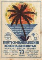 Német Birodalom / Weimari Köztársaság / Berlin 1921. 75Pf(6x) 6klf db, teljes sor T:I