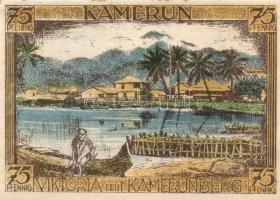 Német Birodalom / Weimari Köztársaság / Berlin 1921. 75Pf(6x) 6klf db, teljes sor T:I