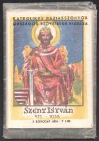 1938 Az Eucharisztikus Kongresszus alkalmából kiadott 12 db-os sorozat a magyar szentekről és boldog...