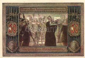 Német Birodalom / Weimari Köztársaság / Finsterwalde 1921. 25Pf + 50Pf + 75Pf 3klf db, teljes sor T:...