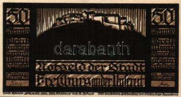 Német Birodalom / Weimari Köztársaság / Freyburg 1921. 50Pf(5x) 5klf db, teljes sor T:I