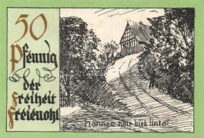 Német Birodalom / Weimari Köztársaság / Freienohl D.N. 25Pf(4x) + 50Pf(4x) + 75Pf(4x) + 1M(4x) össze...