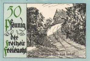 Német Birodalom / Weimari Köztársaság / Freienohl D.N. 25Pf(4x) + 50Pf(4x) + 75Pf(4x) + 1M(4x) össze...