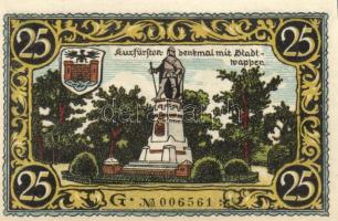 Német Birodalom / Weimari Köztársaság / Friesack 1921. 25Pf(3x) + 50Pf(3x) + 75Pf(3x) összesen 9klf ...