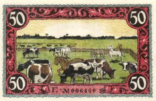 Német Birodalom / Weimari Köztársaság / Friesack 1921. 25Pf(3x) + 50Pf(3x) + 75Pf(3x) összesen 9klf ...