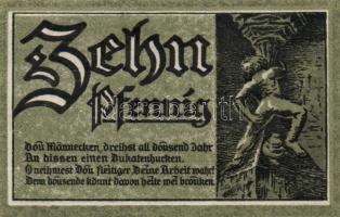 Német Birodalom / Weimari Köztársaság / Goslar 1920. 10Pf + 25Pf + 50Pf 3klf db, teljes sor T:I