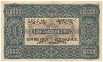1923. 10.000K felülbélyegezve "80 fillér - Nyolcvan fillér", nyomdahely jelölés nélkül, &q...