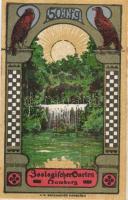 Német Birodalom / Weimari Köztársaság / Hamburg D.N. 50Pf(4x) 4klf db, teljes sor T:I